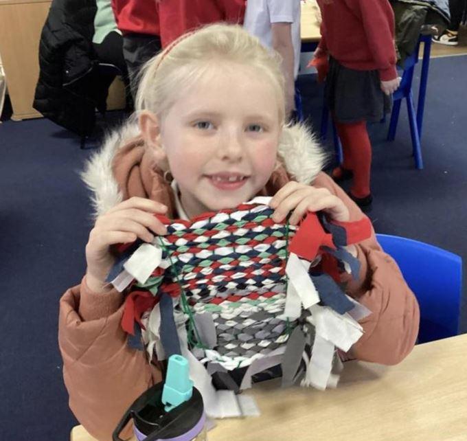 Year 3 made these fantastic loom boards a part of their learning about Bronze Age life 